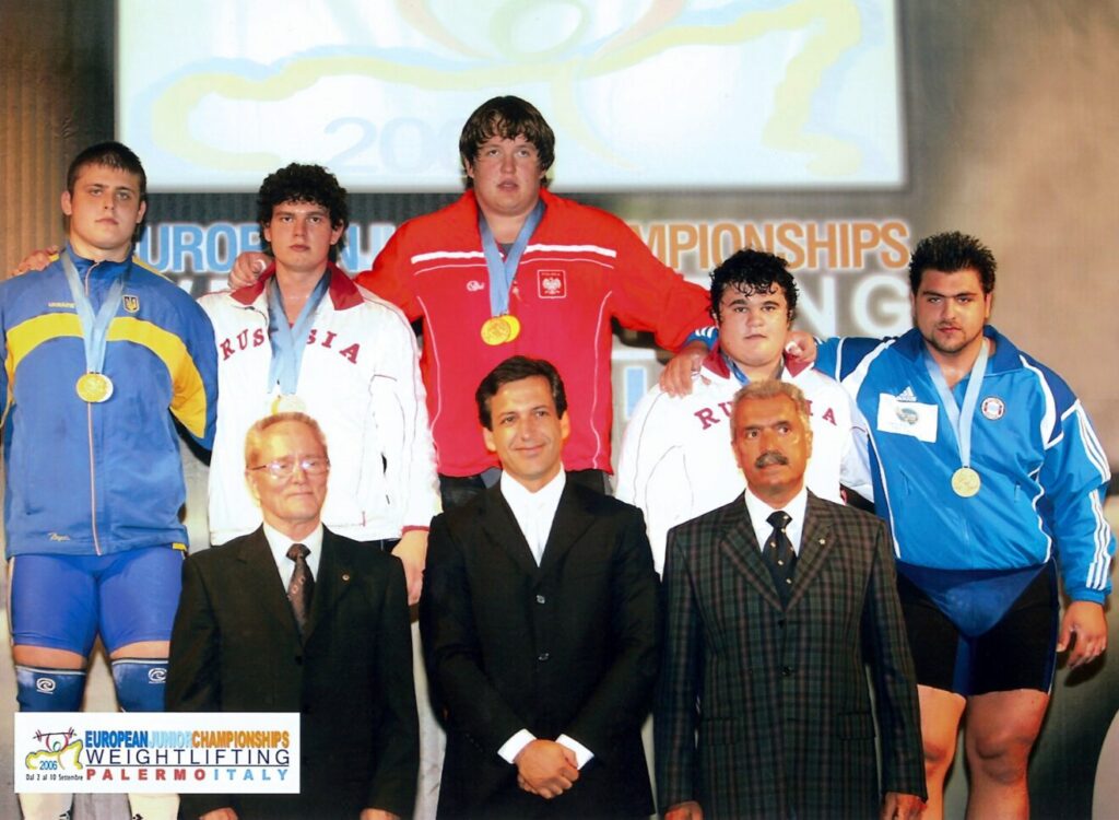 Golden clean & jerk - European Junior Championships 2006